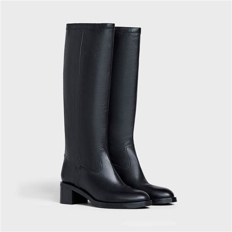 celine falco boots|Women's Celine Folco boot in calfskin .